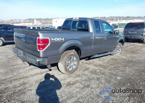 2013 Ford F-150 Xlt из США, поврежденный, VIN 1FTFX1EF0DFC24123